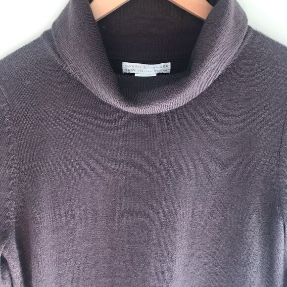 Sarah Spencer Merino Wool 100% Turtleneck - Picture 2 of 7